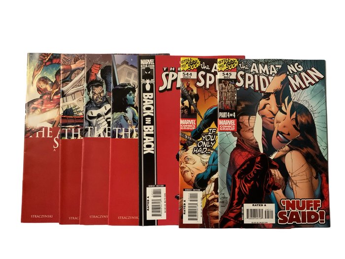 Amazing Spider-Man (1999 Series) # 535, 536, 537, 538, 543, 544 & 545 No Reserve Price! - Very High Grade! Civil War, Back in Black & One More Day Storylines! - 7 Comic - 第一版 - 2006/2008