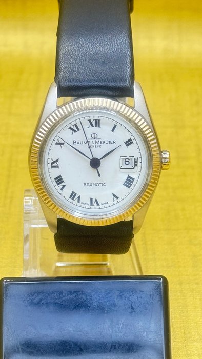 Baume & Mercier - Baumatic Classic Watch with Date - Senza Prezzo di Riserva - Unisex - 1980-1989