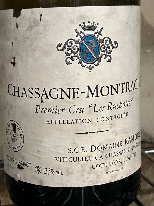 2010 Chassagne Montrachet 1° Cru "Les Ruchottes" - Ramonet - Burgunder - 1 Flaske (0,75Â l)