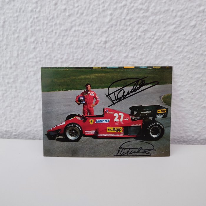Ferrari - Patrick Tambay - 1982 - Fancard 