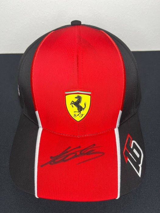Ferrari - Formuła 1 - Charles Leclerc - Czapka z daszkiem