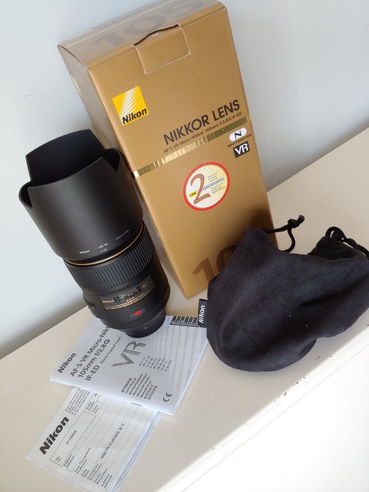 Nikon AF-S 105mm F/2.8 IF-ED VR Lente macro