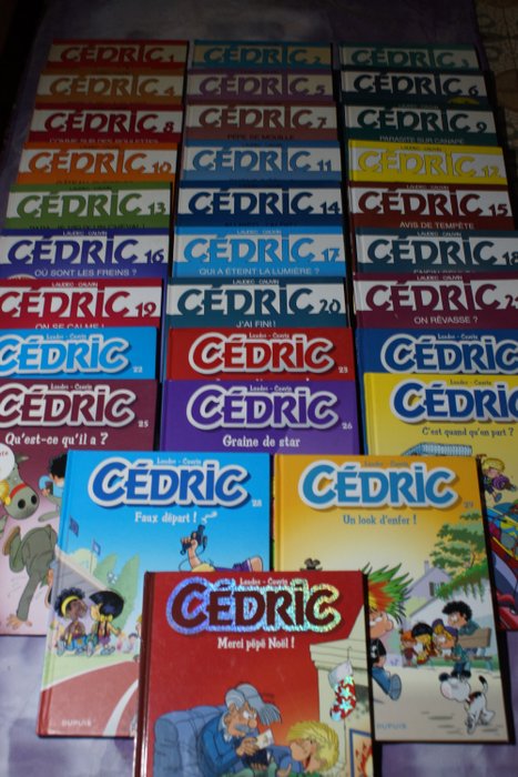 Cédric - 30x C - 30 Alben - Erstausgabe - 1989/2017