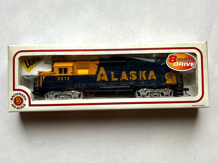 Bachmann H0 - 63548 - Πετρελαιοκίνητη μηχανή τρένου (1) - EMD GP 40 - Alaska Railroad