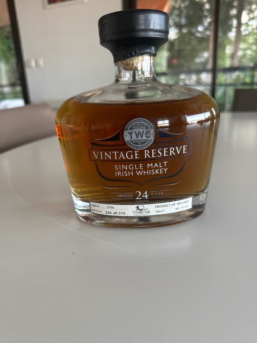 Teeling 24 years old - Vintage Reserve - Cask no. 6766 for The Nectar  - 70cl