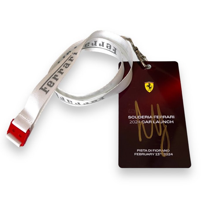 Scuderia Ferrari - Formula One - 2024 Car Launch - February 13th - Carlos Sainz - 2024 - Passe F1 