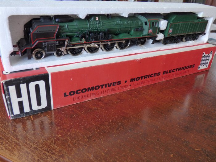 Jouef Champagnole H0 - 8260 - Dampflokomotive mit Tender (1) - 241P "Nevers" - SNCF