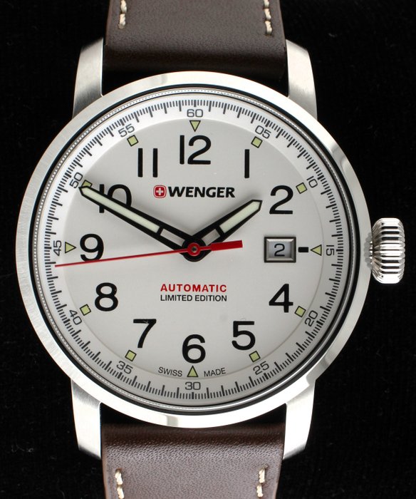 Wenger - Attitude Heritage - Swiss Automatic - Limited Edition - Ref. No: 01.1546.101 - Mężczyzna - 2011-obecnie