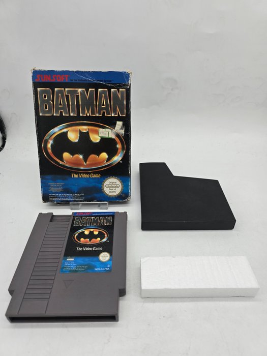 Classic NES-B4-FRA PAL B Game 1ST Edition Super BATMAN FRA - Nintendo NES 8BIT Fra Edition - 電動遊戲 - 帶原裝盒