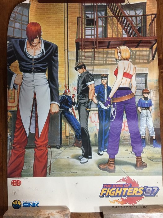 SNK - Poster / THE KING OF FIGHTERS '97 / キングオブファイターズ / NEOGEO - Années 1990