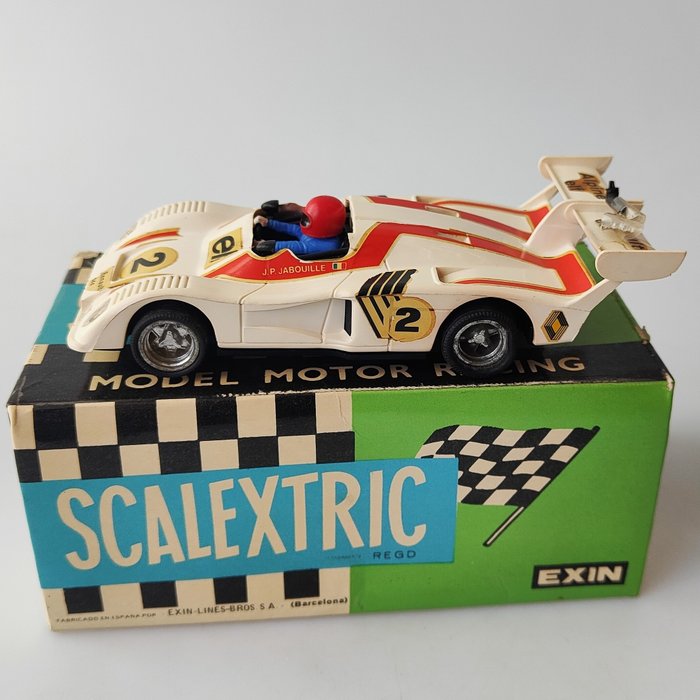 Scalextric 1:32 - Machetă mașină sport - Alpine Renault 2000 Turbo - Model Racing Motor Ref. 4053
