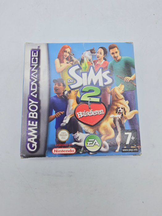 Nintendo - Old Stock -Game Boy Advance GBA - THE SIMS 2 PETS- First edition - Videopeli - Alkuperäispakkauksessa
