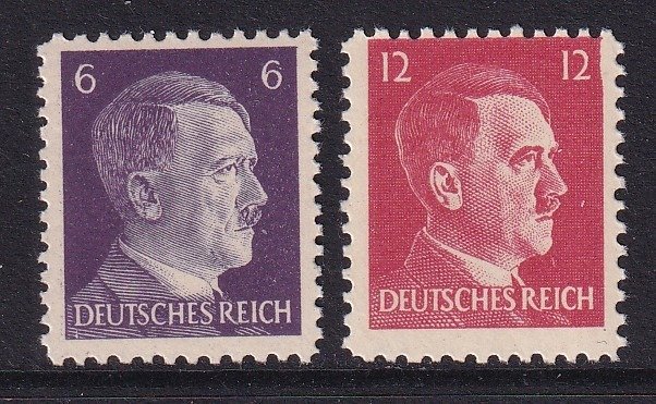 Deutsches Reich 1944 - Krieg und Propagandafälschung für Deutschland. Genehmigt: Schlegel BPP - Michel: 15/16