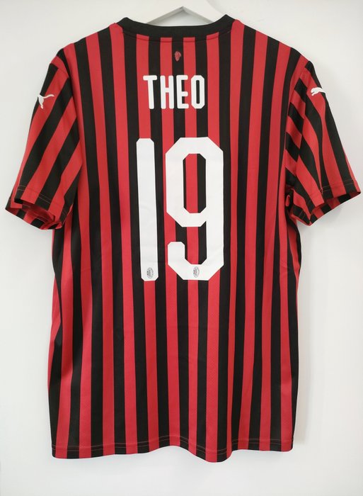 AC Milan - 意大利足球联盟 - Theo Hernandez - 2019 - 足球衫