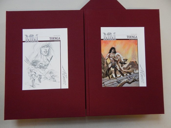 Toenga Millennium MM collectie luxe - De laatste oever - Luxe + gesigneerde prent + schetsboekje in schuifdoos - oplage 99 - 1 x deluxe album - Första upplagan - 2007