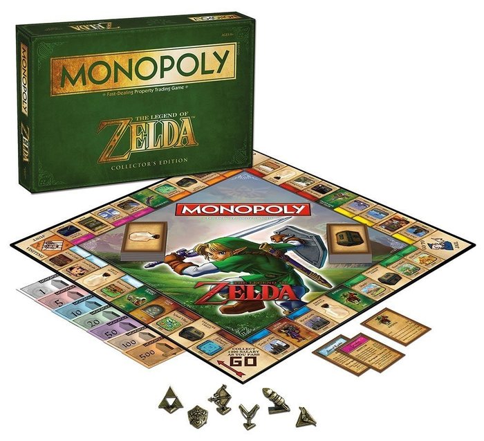 Lautapeli - Monopoly ZELDA EDITION