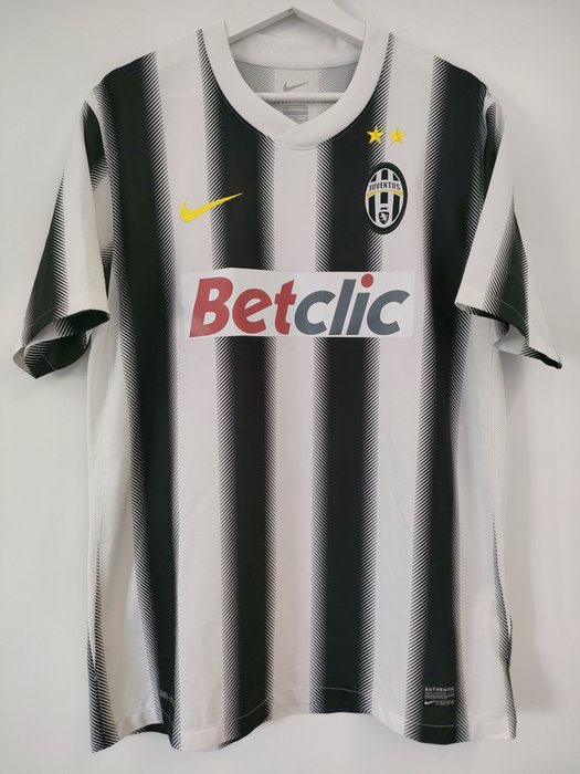 Juventus - Liga de fútbol Italiana - 2011 - Camiseta de fútbol