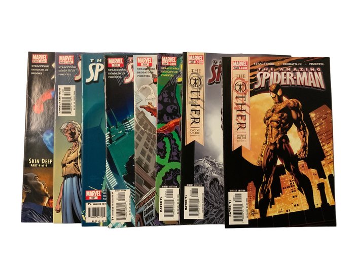 Amazing Spider-Man (1999 Series) # 518, 519, 521, 522, 523, 524, 527 & 528 - Very High Grade! The Other tie-in! - 8 Comic collection - Erstausgabe - 2005/2006