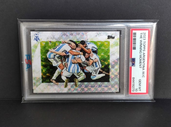 2023 - Topps - Argentina World Champions - The Winning Moment - 1 Graded card - PSA 10