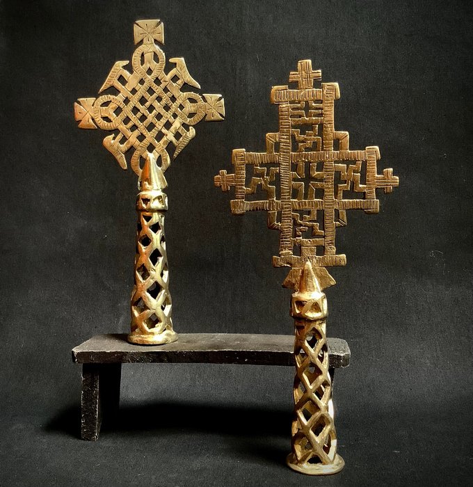 十字架 (2) - 银、铜、镍合金 - 1950-1960