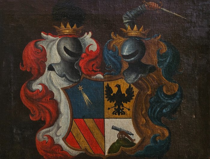 European school XVIII-XIXe century - Wappen