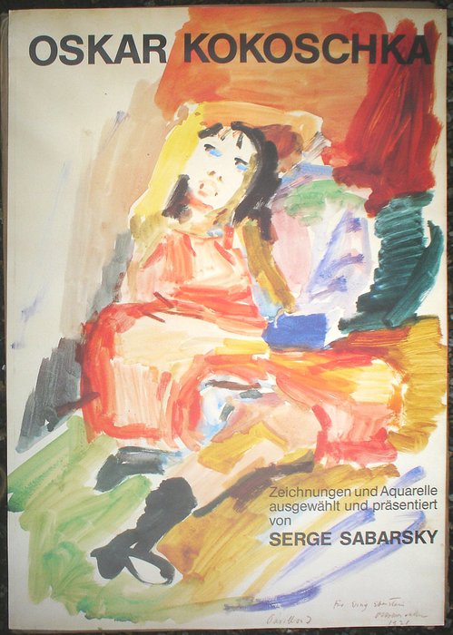 after Oskar Kokoschka - Exhibition Poster; Drawings and Watercolors