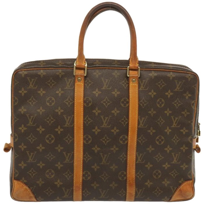 Louis Vuitton - NO RESERVE PRICE'   Monogram Porte Documents Voyage Business Bag M53361 - Reisetasche
