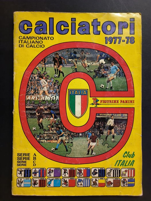 Panini - Calciatori 1977/78 - Complete Album