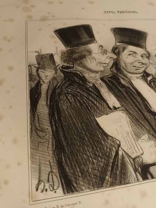 Daumier, Cham, Bouchot, Vernier e.a. - L'Album du Charivari - 1845