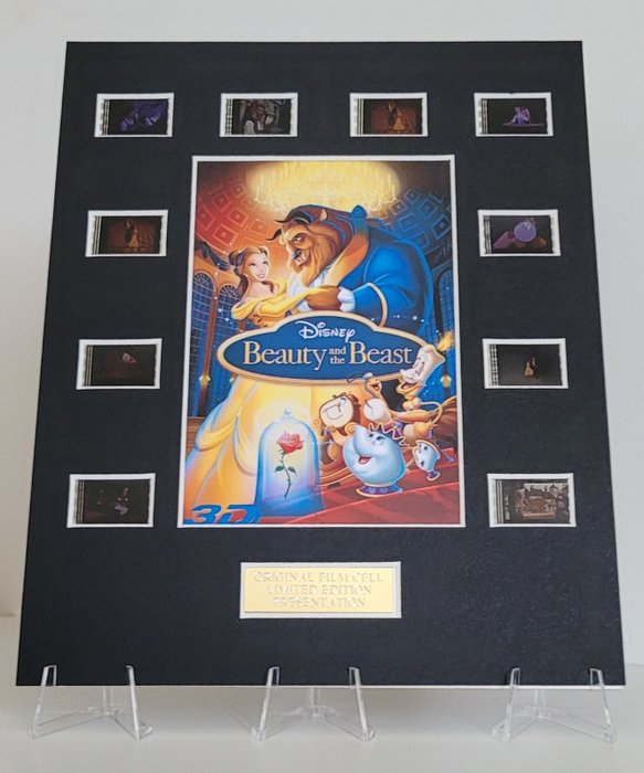 Beauty and the Beast - Framed Film Cell Display