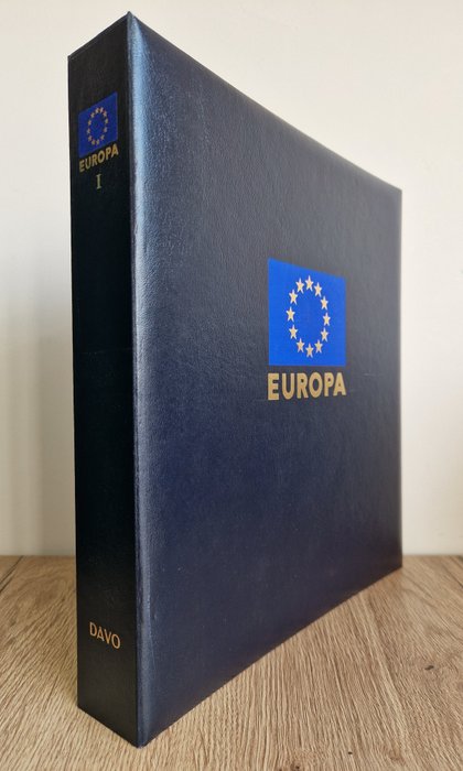 CEPT 1949/1992 - Partes completas de una hermosa colección total en álbum DAVO LX con impresión EUROPA parte I - Michel