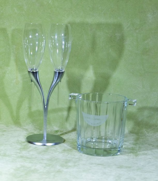 for Moet & Chandon - Philippe Di Meo - Dryckesset (2) - Duo - Metall, glas