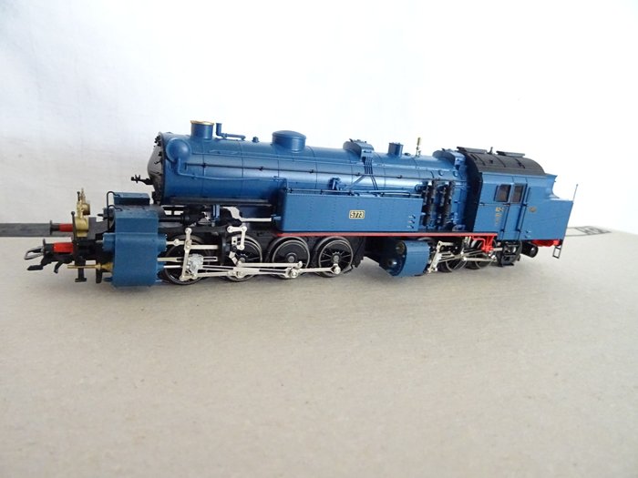 Märklin H0 - 3798 - 煤水車 (1) - 蒸氣機車 GT 2x4/4 木槌，#5773 - DRG