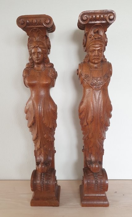 女像柱 (2) - 1850-1900 