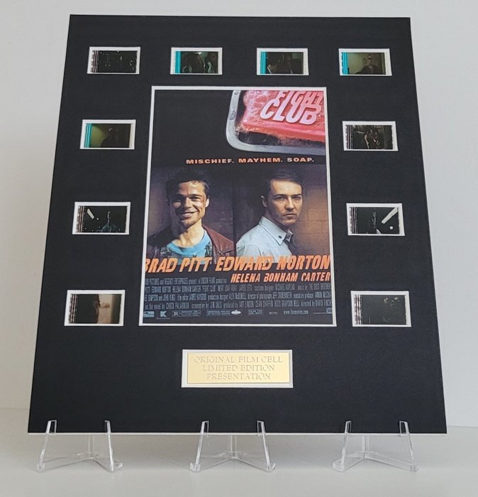 Fight Club - Framed Film Cell Display with COA