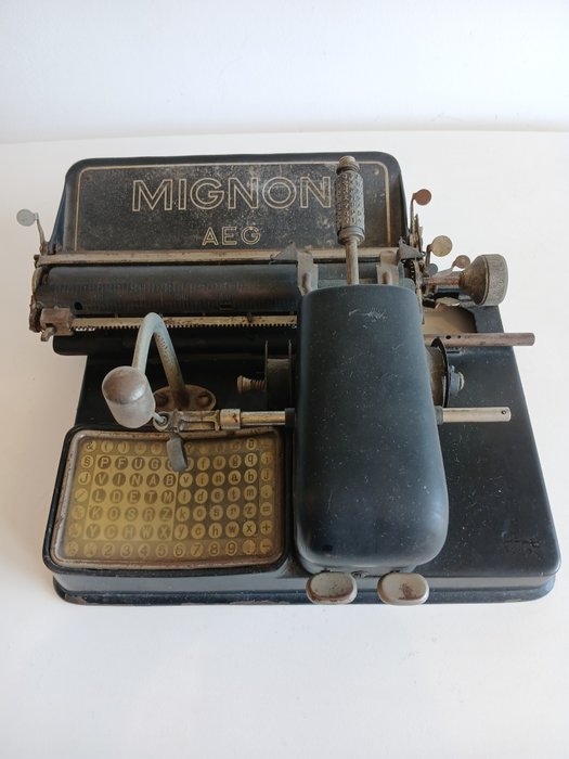 Allgemeine Elektricitäts-Gesellschaft (AEG) - Mignon 3 - Schreibmaschine - 1920-1930