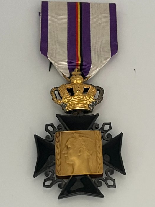 比利时 - 服务奖章 - Medaille  Roi Albert 1934 - 1934