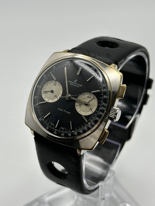 Breitling - Geneve - Top Time - Chronograph - Valjoux 7730 - verchromt - 17 Jewels - swiss made - 2006 - Herren - 1960-1969
