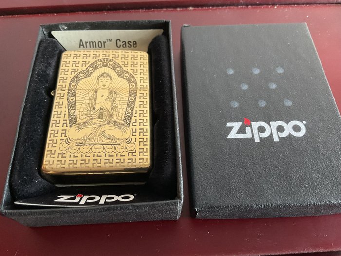 Zippo - Buddha - 袖珍打火機 - 黃銅