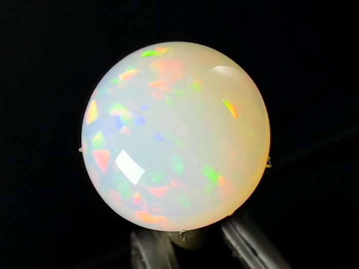 Lys gul Opal - 33.79 ct