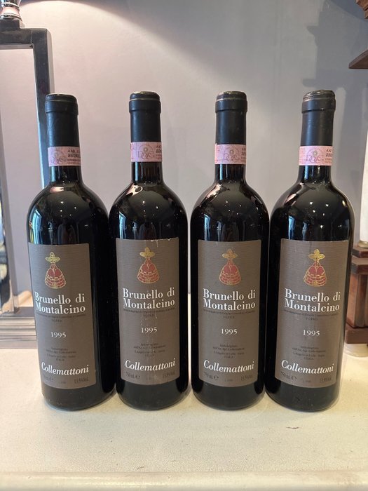 1995 Colemattoni - Brunello di Montalcino DOCG - 4 Bottiglie (0,75 L)