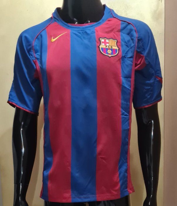 FC Barcelona - Spanische Fußball-Liga - 2004 - Fußballtrikot