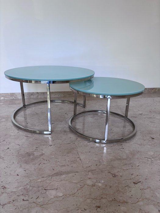 Centre table (2) - 水晶, 鋼
