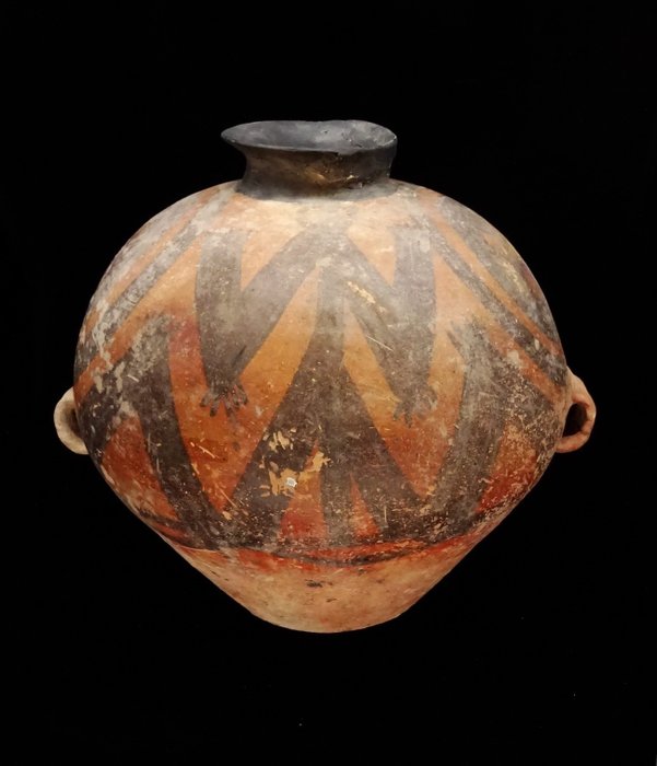 Urna Yangshao neolitica cinese - Cultura Majiayao 3300/2050 a.C