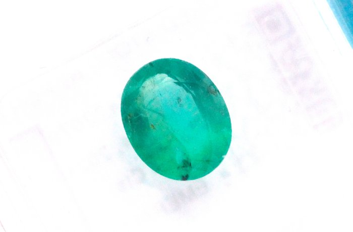 Sin precio de reserva - Verde azulado intenso Esmeralda - 2.35 ct