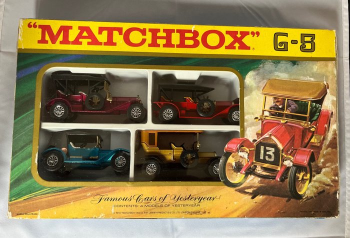Matchbox 1:43 - 模型汽车 - Model of Yesteryear - 礼品套装 G-5