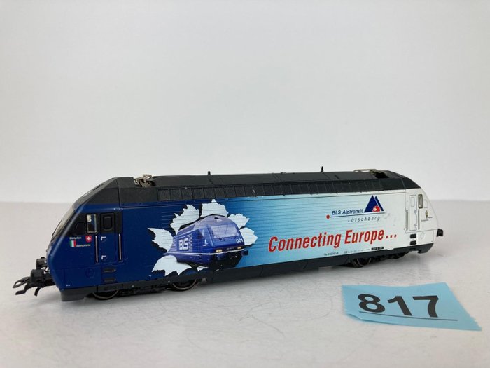 Märklin H0轨 - 39609 - 电力机车 (1) - Re 465“连接欧洲” - BLS