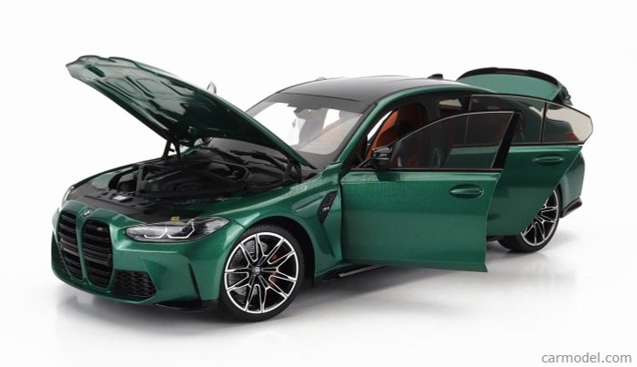 MiniChamps 1:18 - 模型賽車 - BMW - M3競賽G80