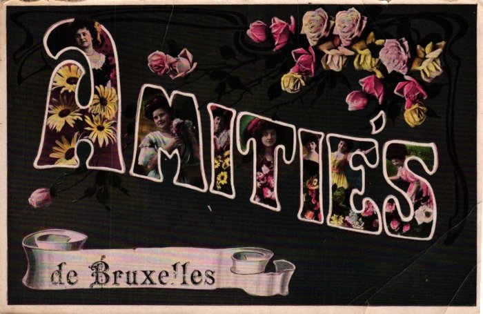 Βέλγιο - Βρυξέλλες - Καρτ-ποστάλ (200) - 1905-1950
