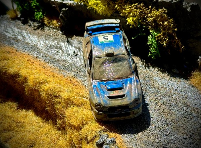 Hachette  - Dioramă Subaru Impreza WRC Rally New Zealand - 1990-2000 - Italia